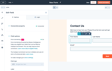 Form editing interface displaying fields for 